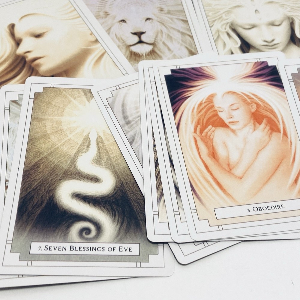 White Light Oracle Magical Deck Card Pack set box Divination English no booklet