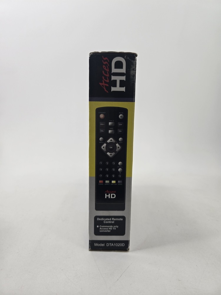 Digital to Analog TV Converter ACCESS HD Complete w/Remote Control - Tested