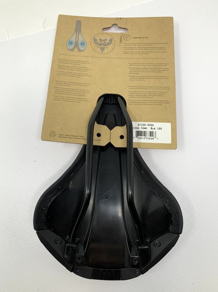 Specialized Bridge Comp 155mm Hollow Crmo Saddle - New