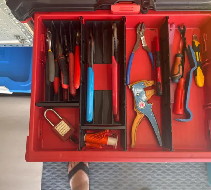 Drawer Organizer Set 4pcs Fits Packout 4 Drawer Tool Box Storage Tray