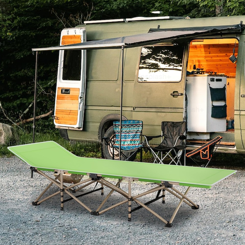 Folding Sleeping Cot for Adults, Easy to Set Up Portable & Lightweight Campin...