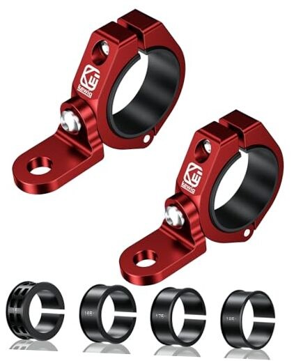 2PCS Whip Light Mount, Solid Aluminum Alloy UTV Flag Mounts, Off-Road LED