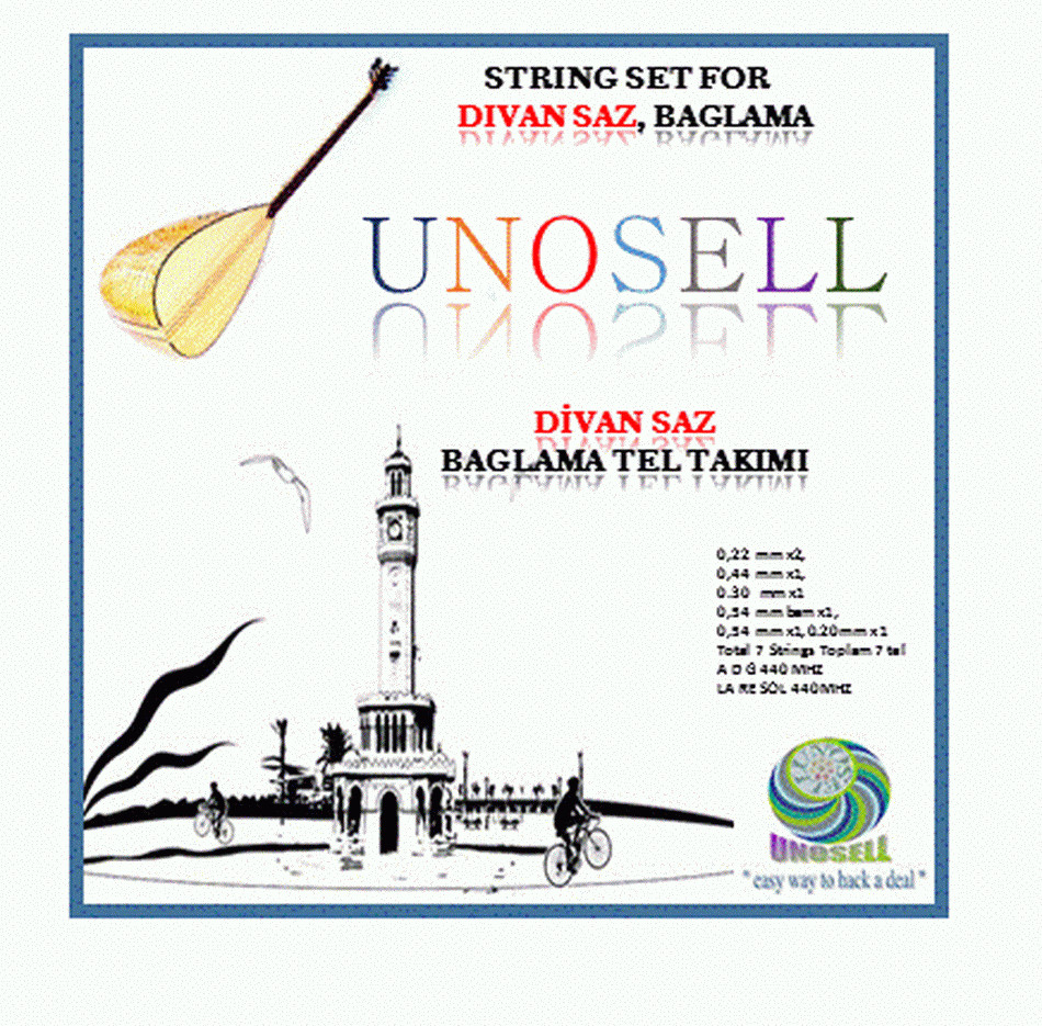 String Set For Divan Saz 0.22 mm