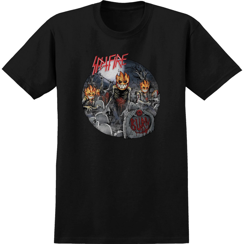 Spitfire Wheels Undead Black T-Shirt