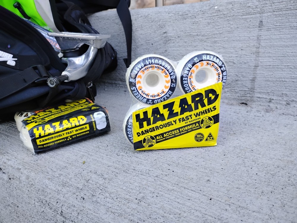 Madness Hazard All Access Formula Conical Shape Skateboard Wheels 52mm 101A