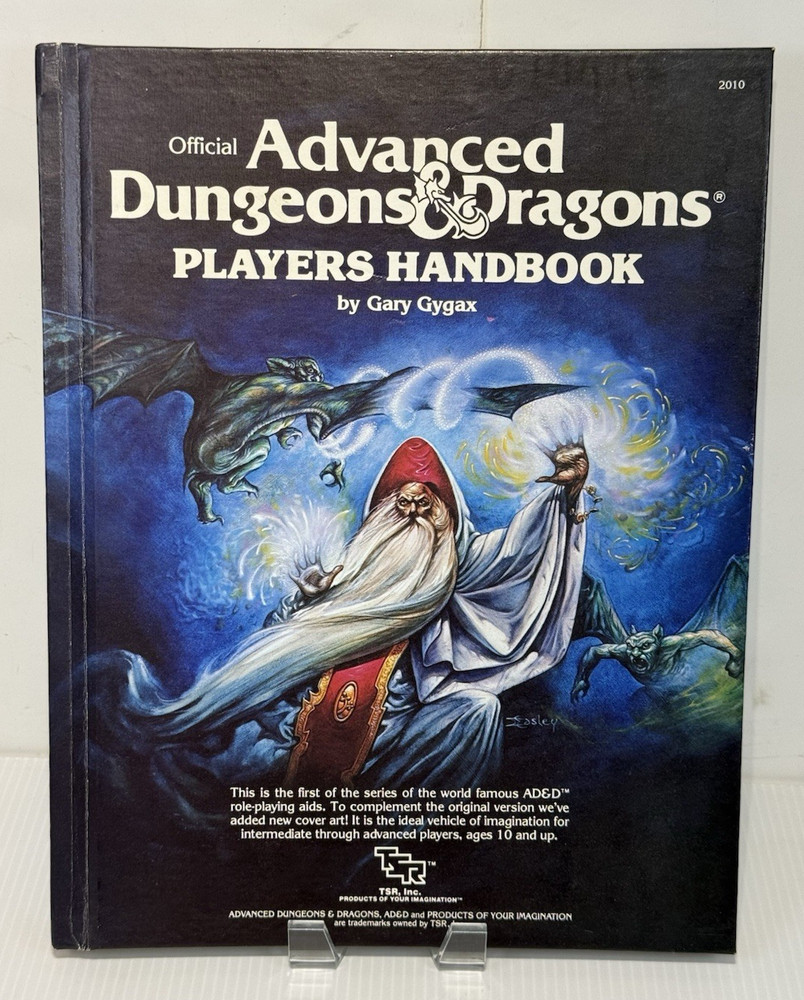 Advanced Dungeons and Dragons Players Handbook Guide Record Sheets & Gallery....