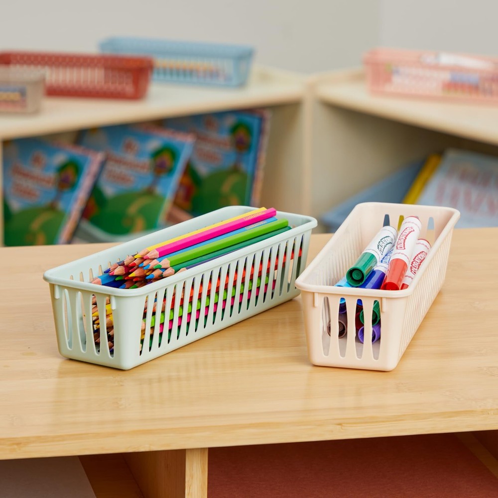 Pencil Baskets - Set of 6 - Boho