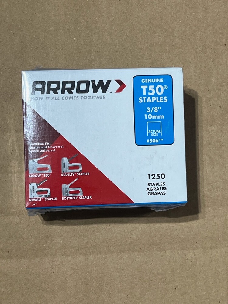 ARROW - 50624 3/8" staples (10mm)