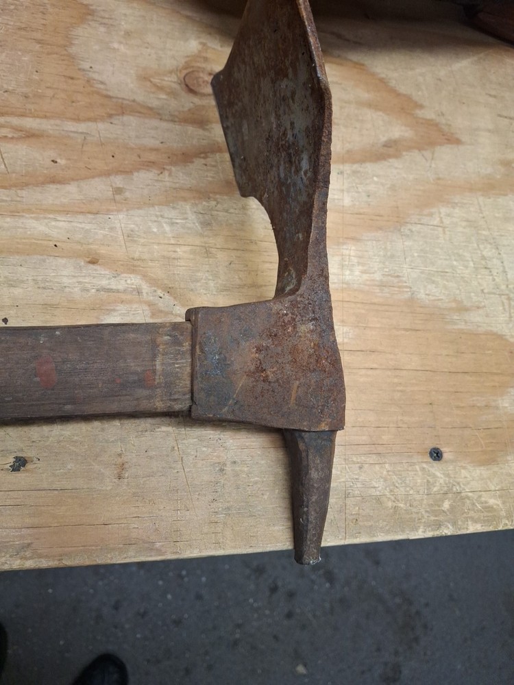 Antique Timber Beam Pick Axe