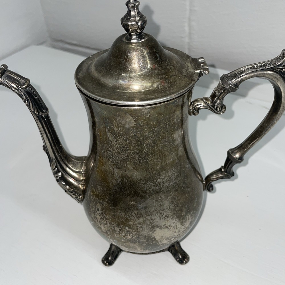 Leonard Silver Plated Coffee/Tea Pot