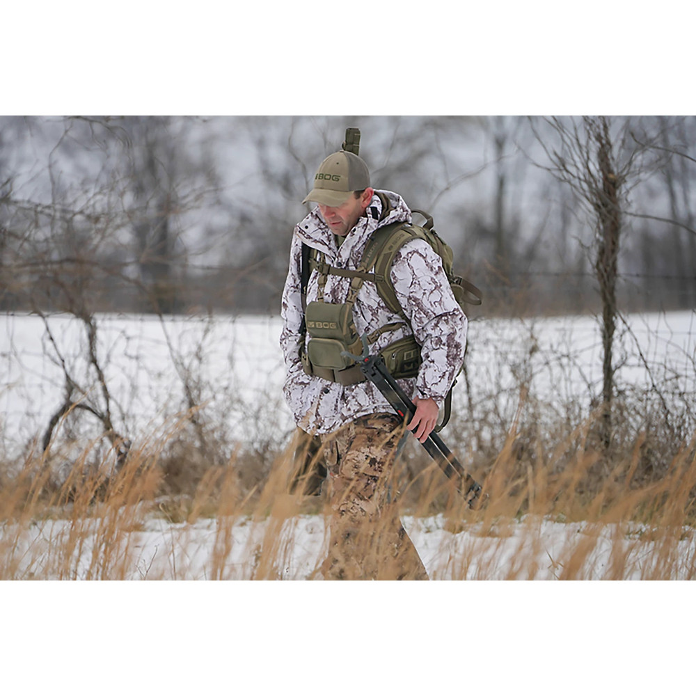BOG Deadshot Tripod/Field Rest for Hunting Quick-Deploy Lightweight Matte Black