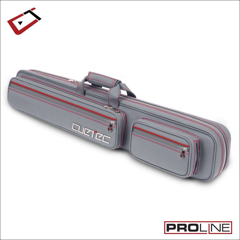Cuetec Pro Line Gray 4x8 Soft Pool Cue Case