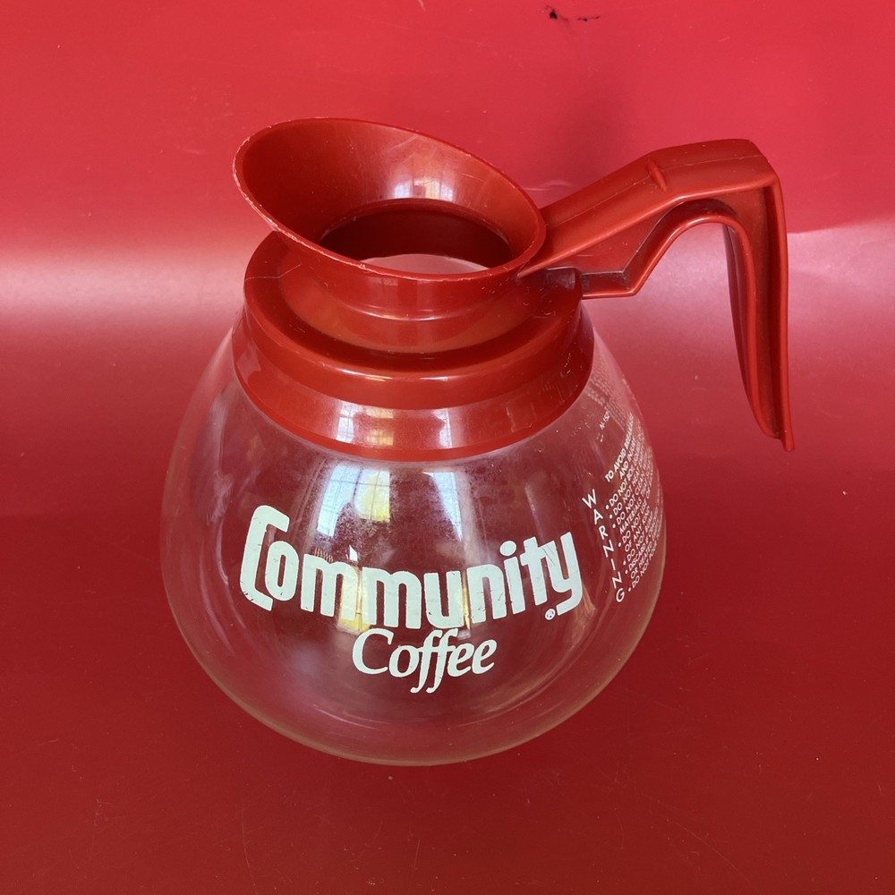 Vintage Community Coffee Carafe