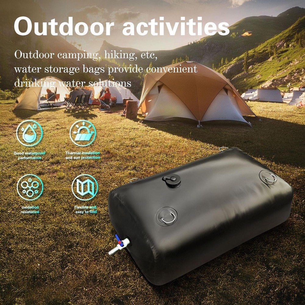Water Container 110L Large Capacity Foldable Container Water Bag pretty