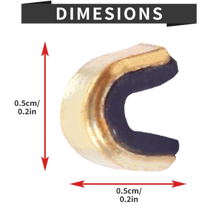 40 Pcs Bow String Nock Points Archery Arrow Nocking Clips for Recurve Compound