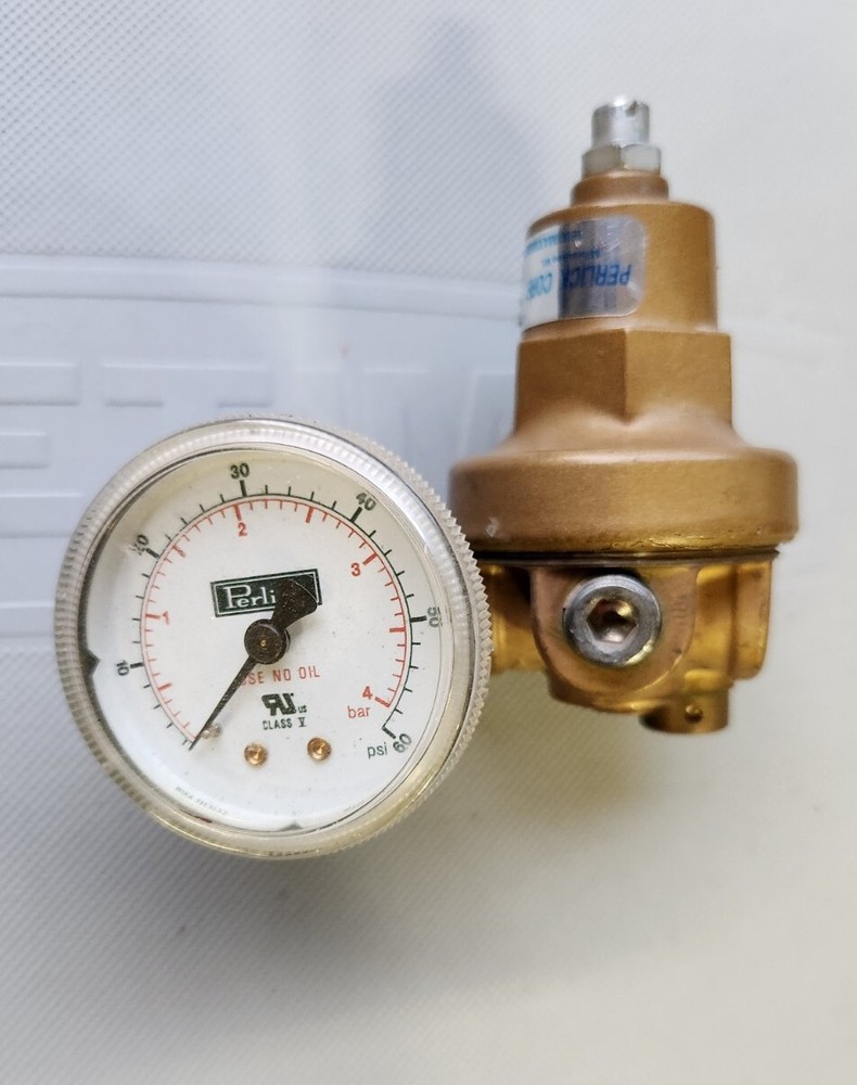 Perlick Regulator - 40115 CO2 with 60 Psi Guage