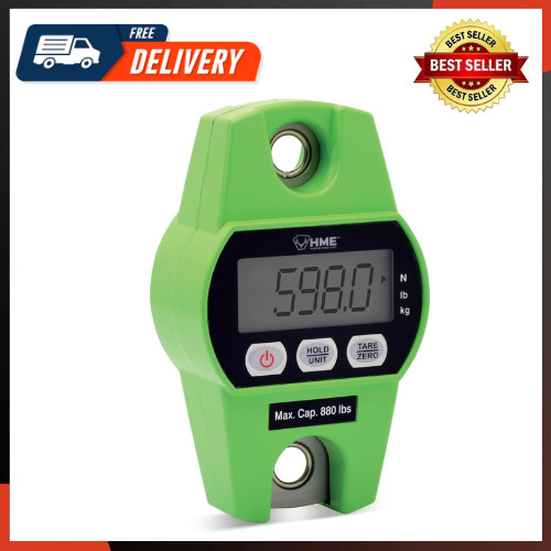 Durable Versatile Hunting Digital Hanging Scale W/Tare Function  400 Kg/880