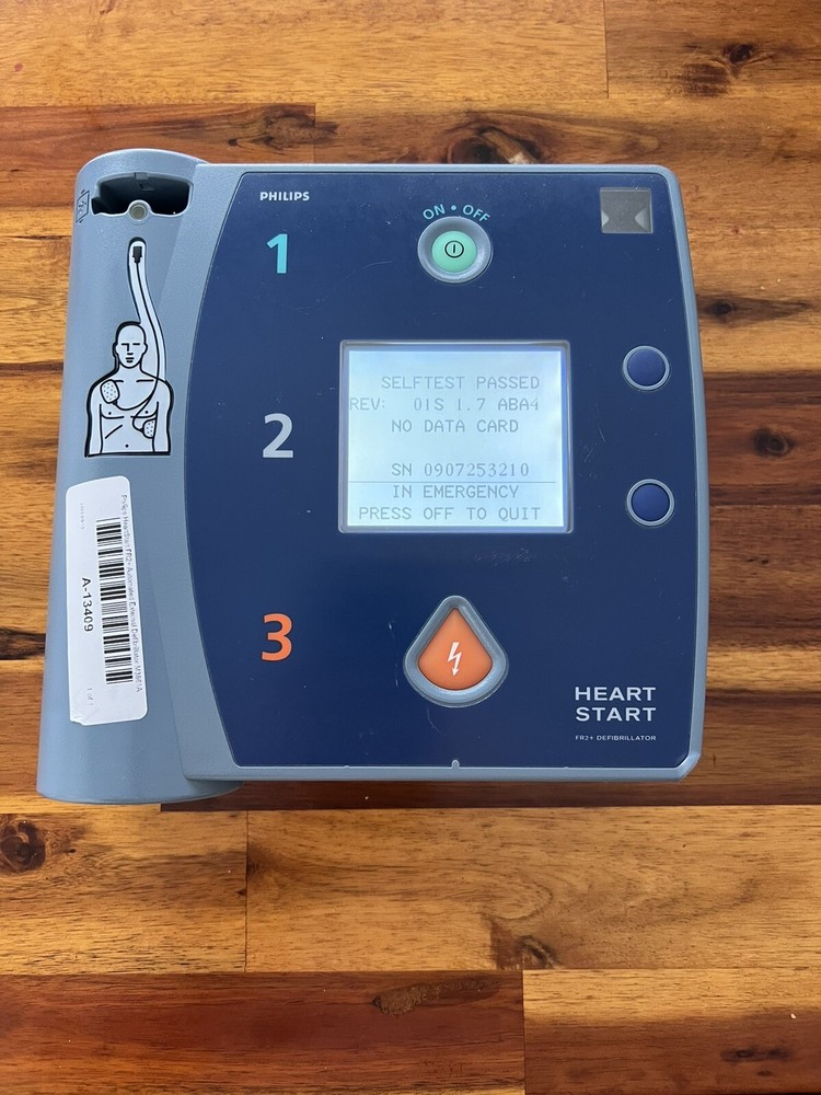 Philips FR2+ Heartstart Automatic External Defibrillator AED FR2+