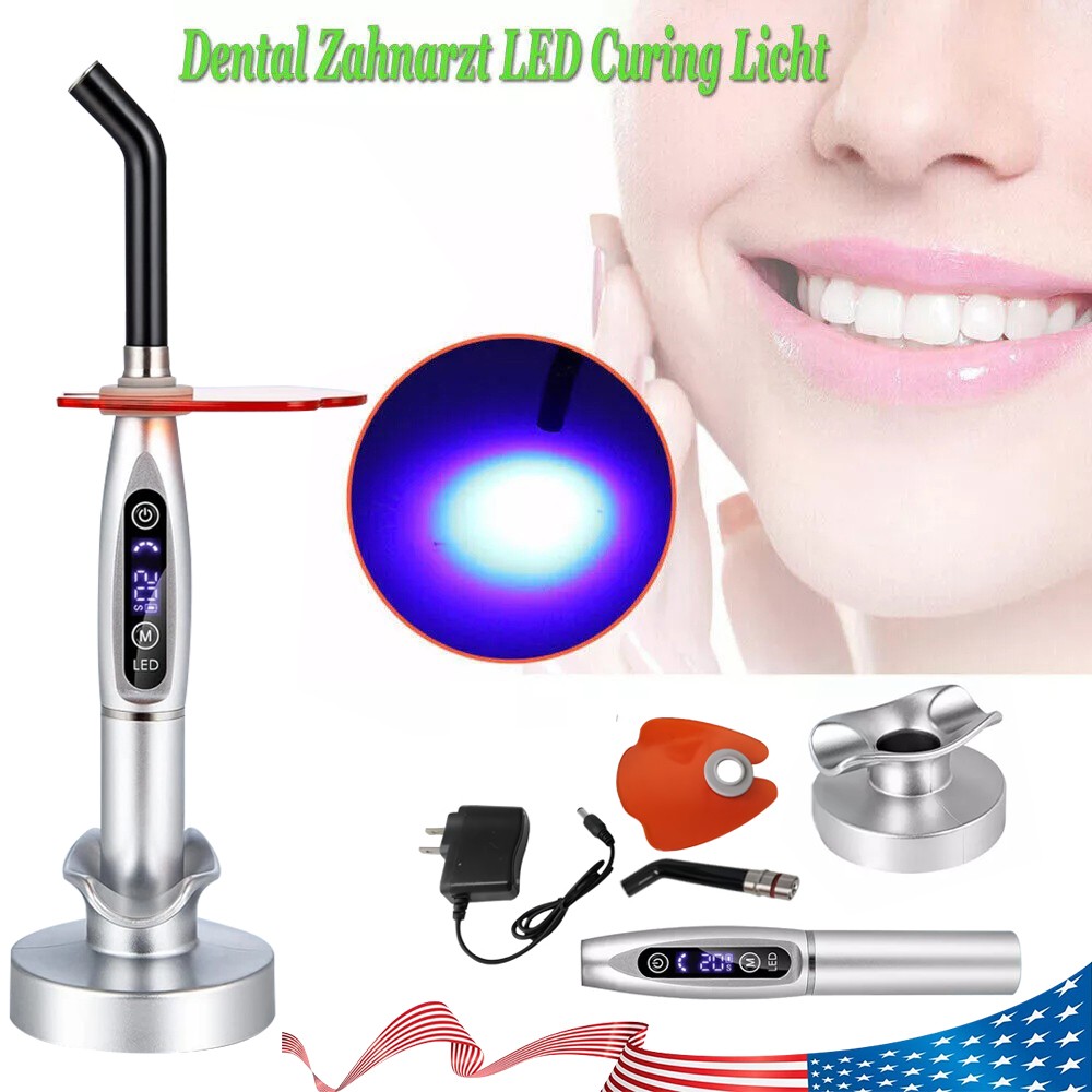 LED Lamp Device Curing Light Kit LED Curing Light Lamp US Plug Wireless Cordless