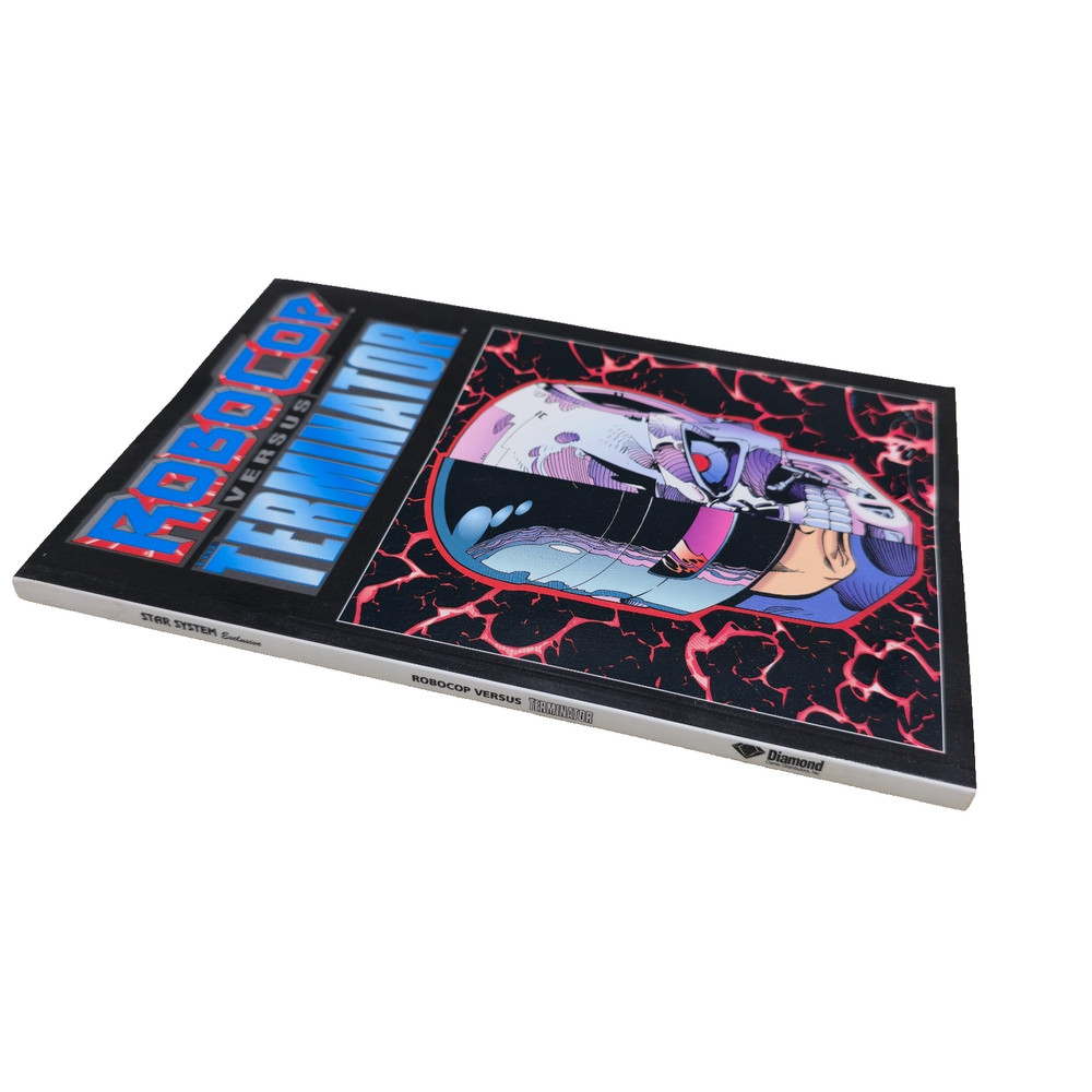 Robocop vs Terminator Comic Star System Exclusive 1992 With Inserts
