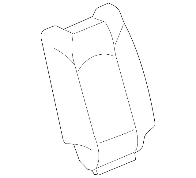 Genuine GM Seat Back Cover 25956793