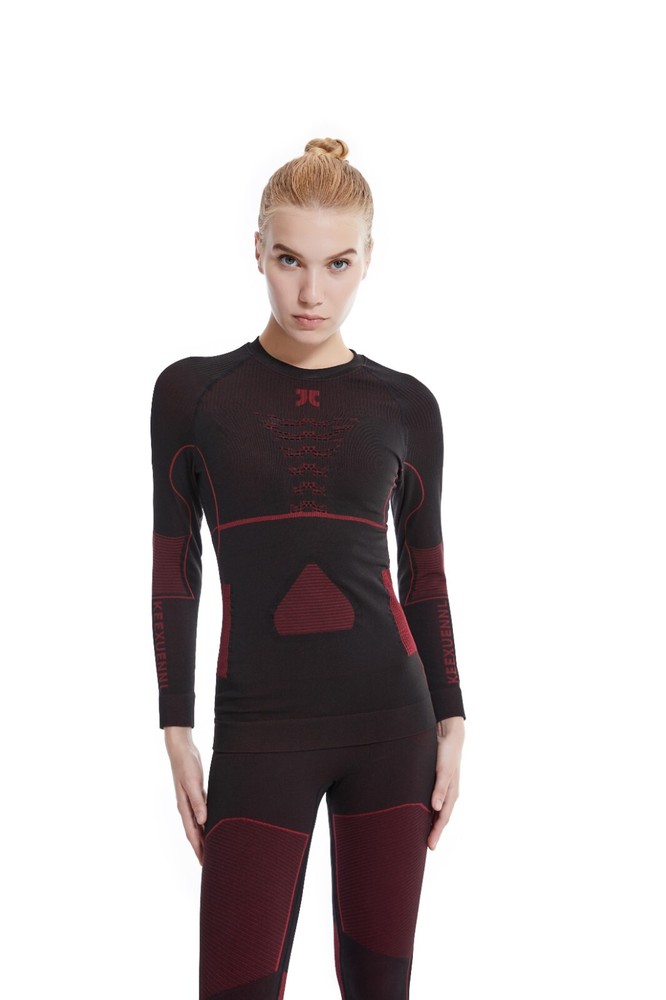 KEEXUENNL Compression Clothing Ski Base Layer Thermal Underwear Set-Size L