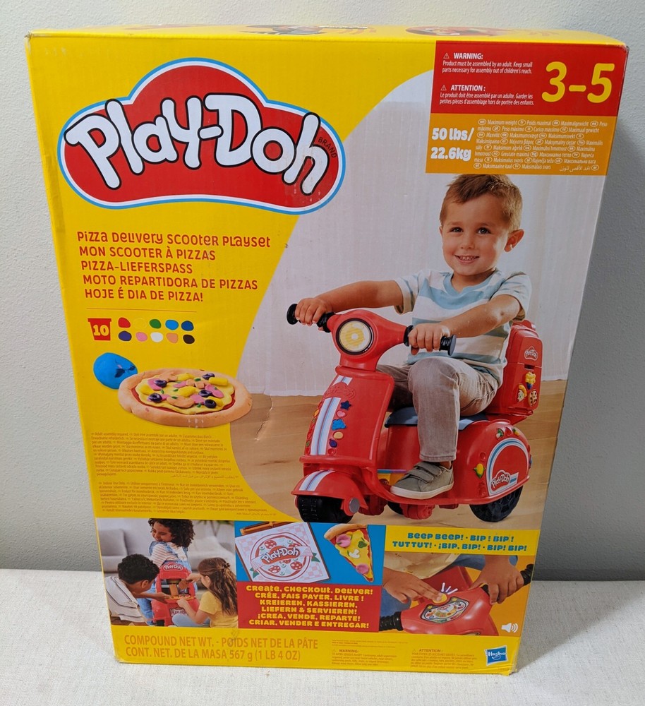 Play-Doh Pizza Delivery Scooter Playset