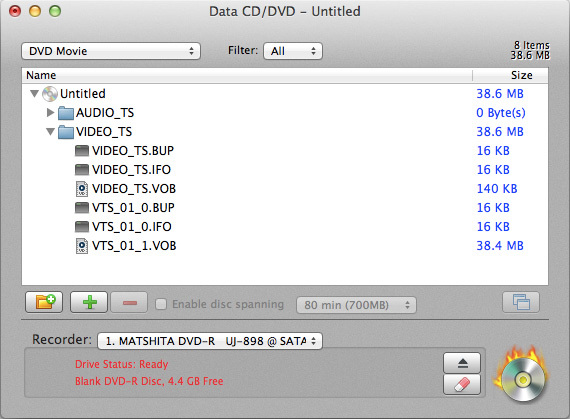 NTI Dragon Burn 4.5, CD and DVD Multi-burn Solution for Mac (DOWNLOAD)