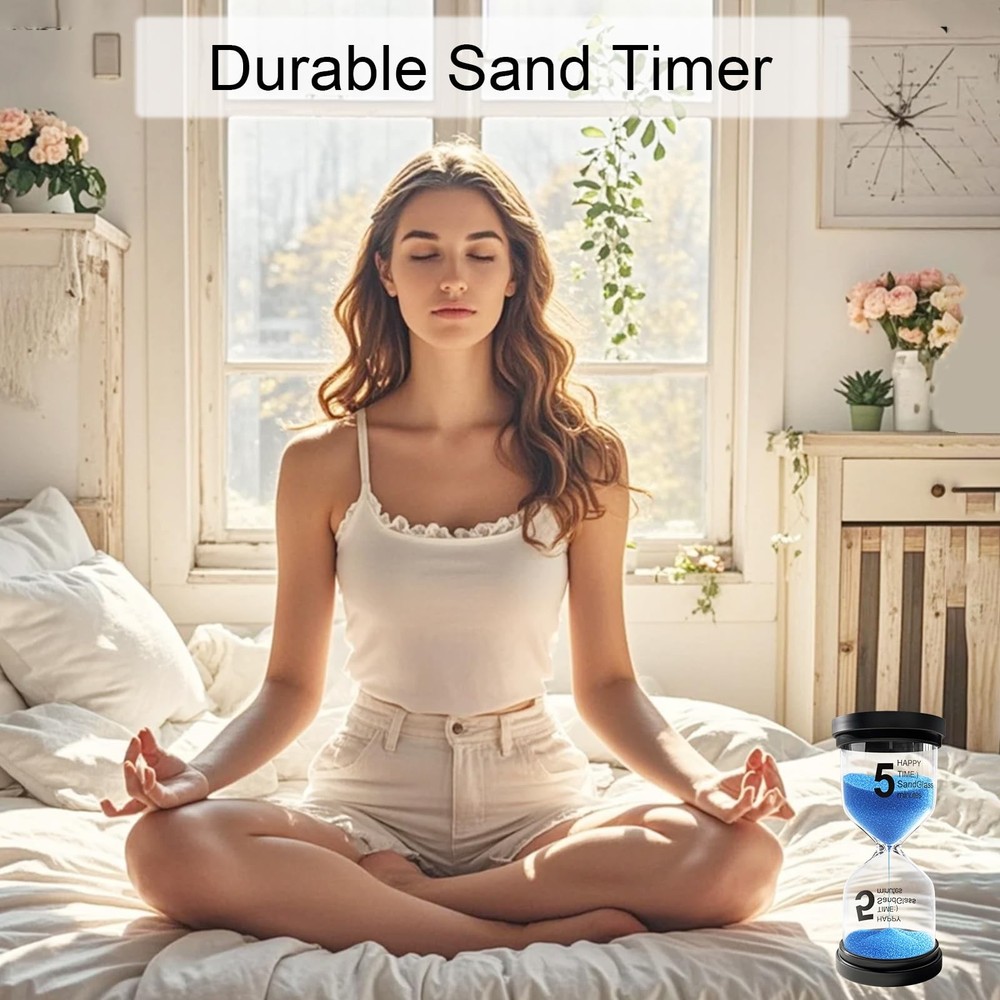 30 Minute Sand Timer, Plastic Hourglass Hour Glass Timer, Acrylic Sand Clock,...