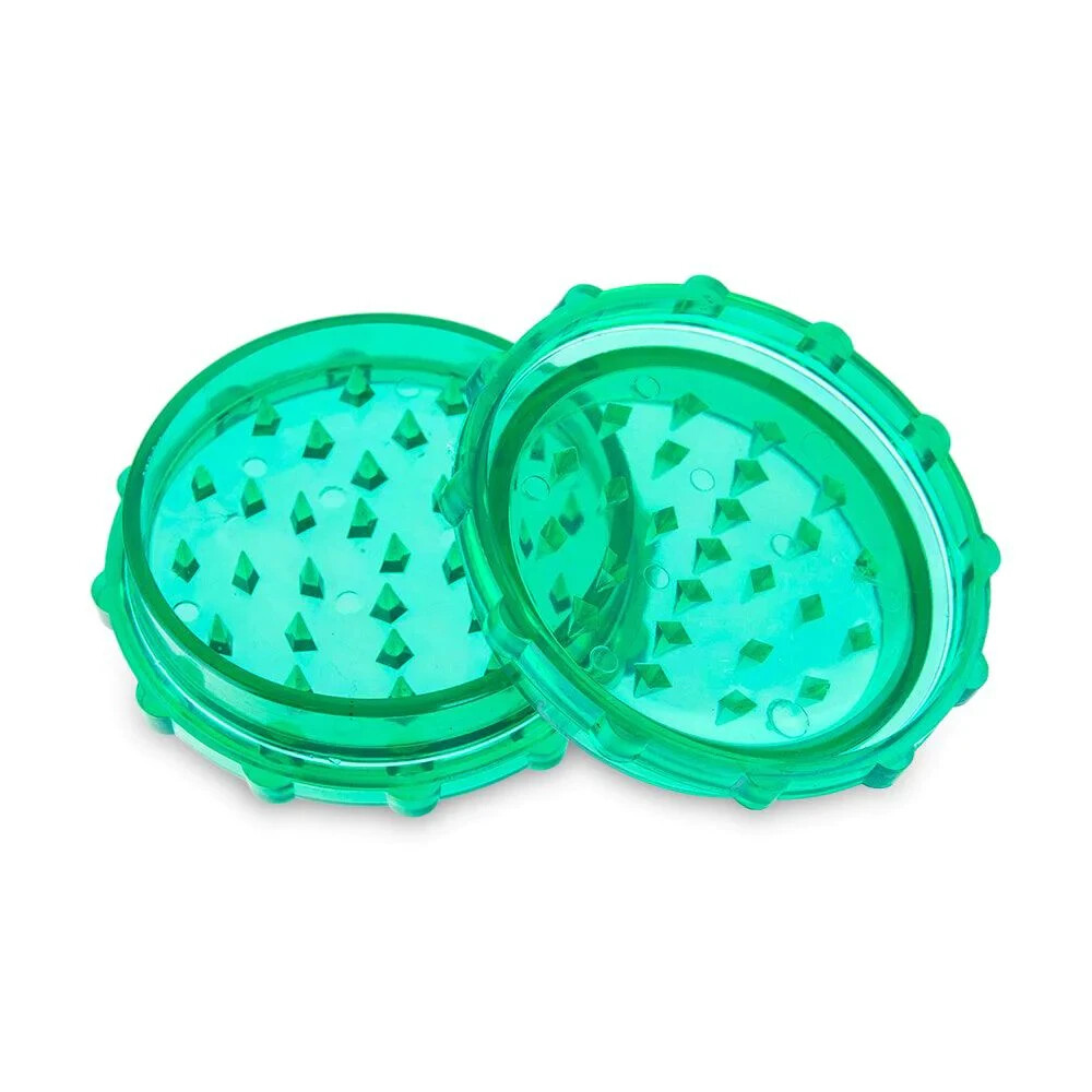 3" Green Acrylic 2pc  Grinder | 70MM