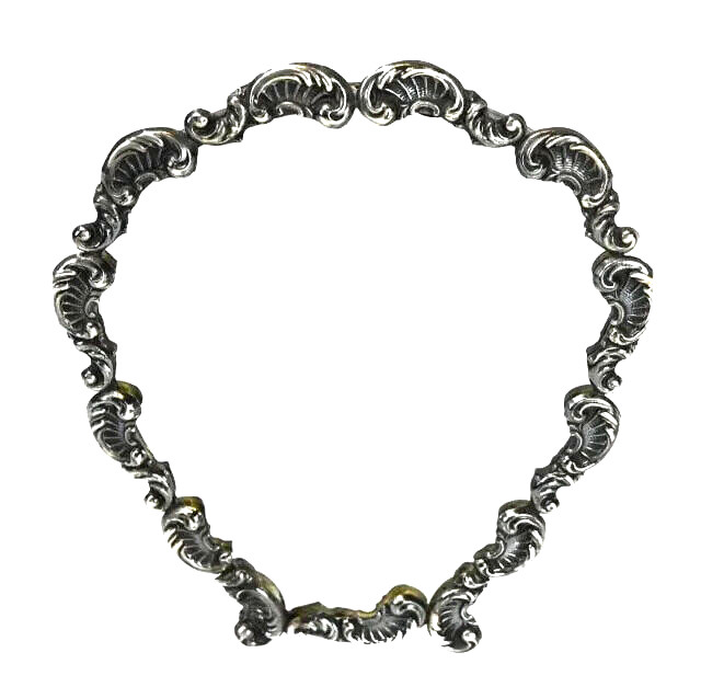 Antique  Italian Sterling Silver Picture Frame