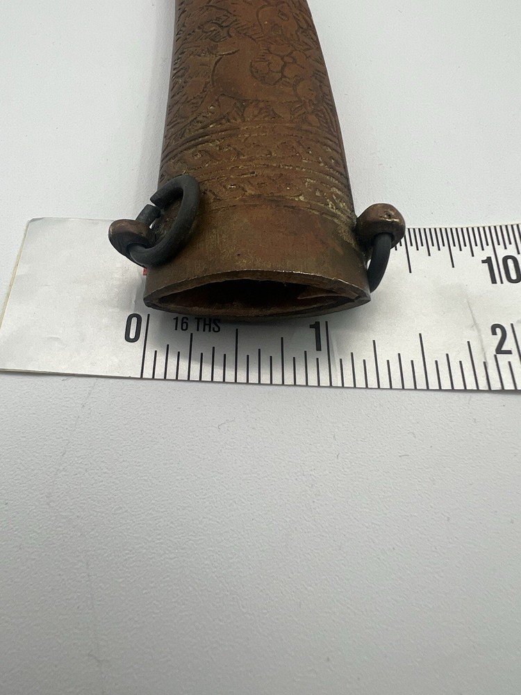 Vintage Brass Middle East Dagger Sheath