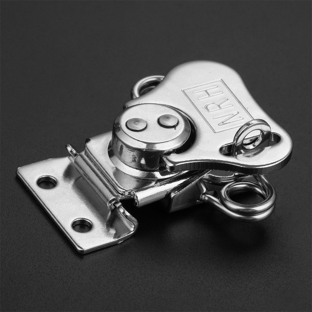 Spring Loaded Butterfly Toggle Latch Hardware Suitcase Hasp Chest Case Box Catch