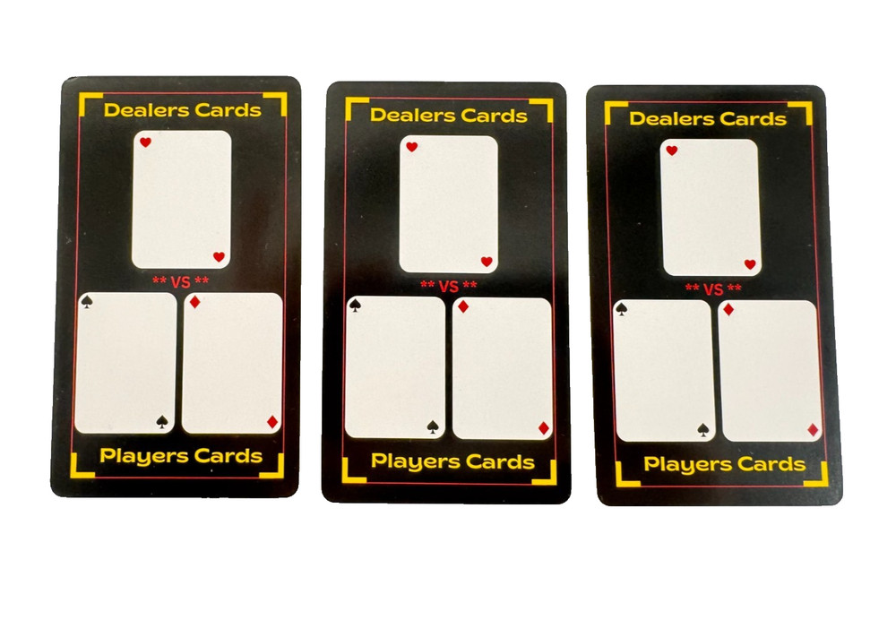 Learn Blackjack Basic Strategy – Beginner Strategy Card Flashcards