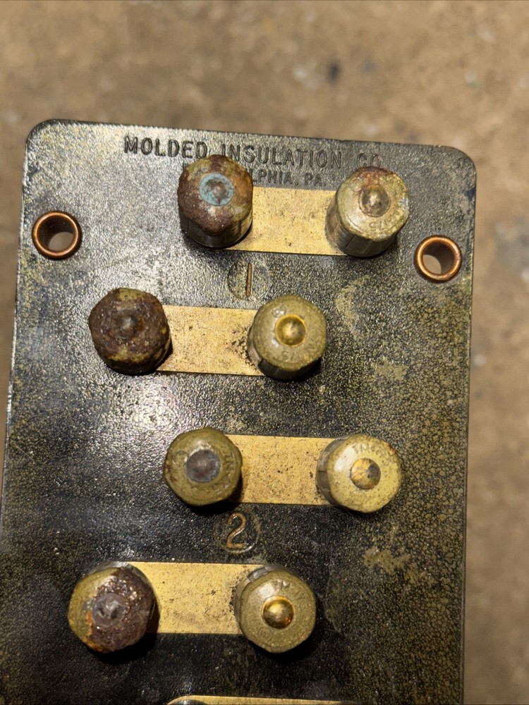 Vintage Military Electrical Board