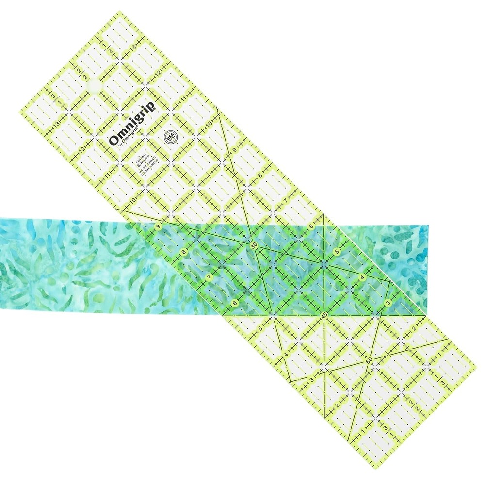 Omnigrip by Non-Slip Ruler, 4" x 14"