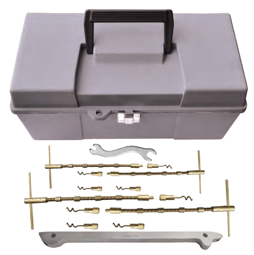 CS OSBORNE K-1005 Ratchet Packing Extractor Tool Set - 9 Piece Set