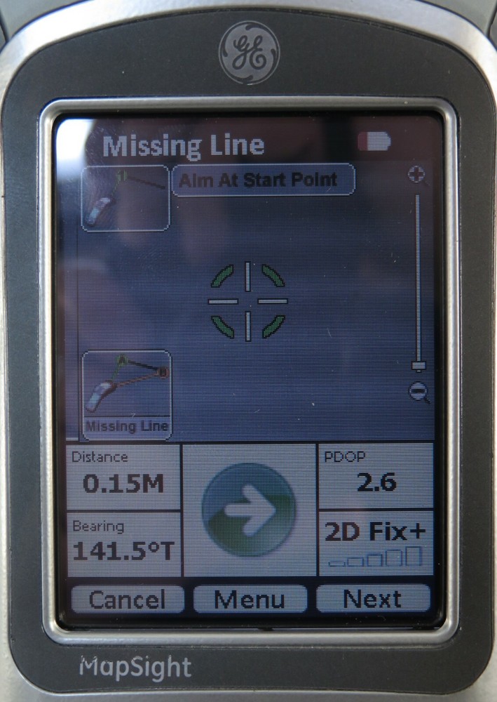 GE IKE 3 Mapsight Handheld Utility Data Collection Device Kit, Ike1000 Series