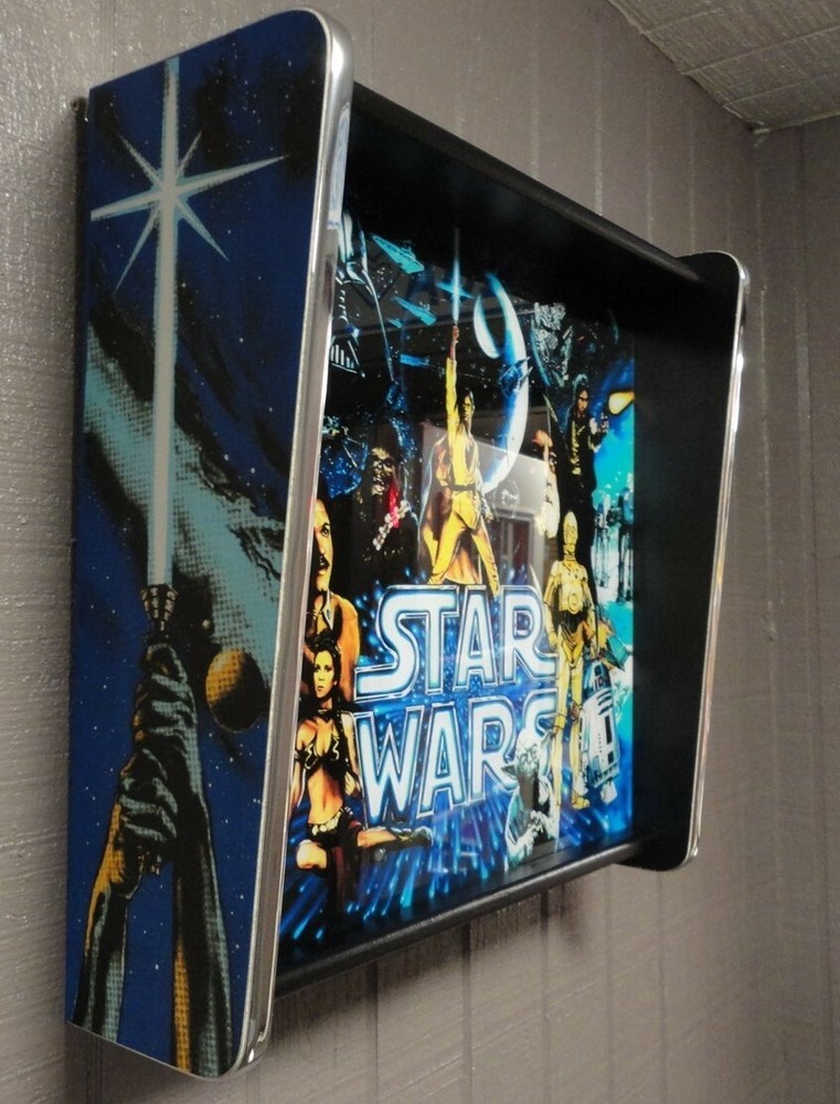 Star Wars Data East Pinball LED Backglass Display light box