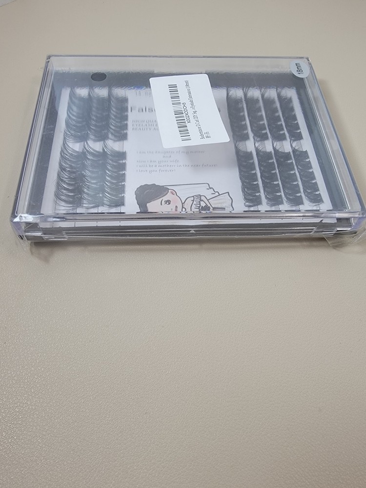Bodermincer 70pcs D Curl DIY Segmented Cluster Eyelash Extension Natural Home...