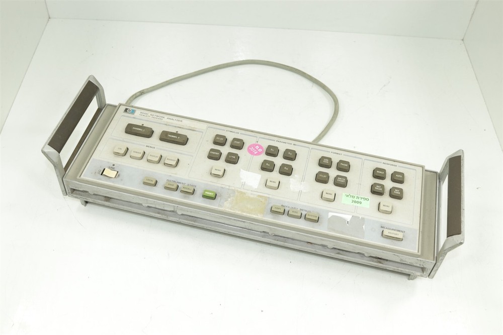 HP Agilent 8510C Network Analyzer Front Panel 85102-60029 Interface