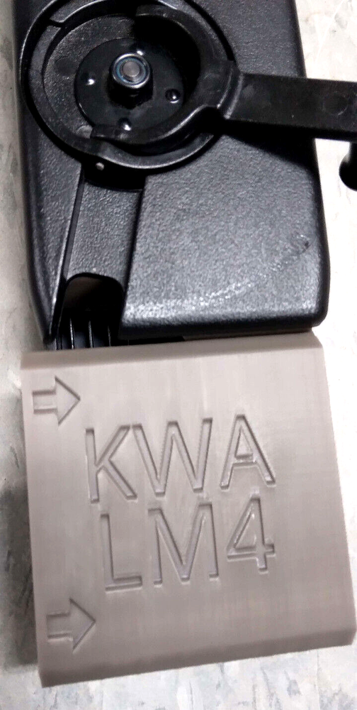 KWA LM4 GBBR Airsoft Odin Speedloader Adapter (Tan)