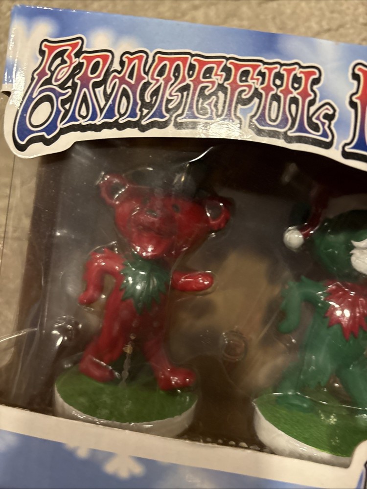 Grateful DEAD Dancing Bear Holiday Set