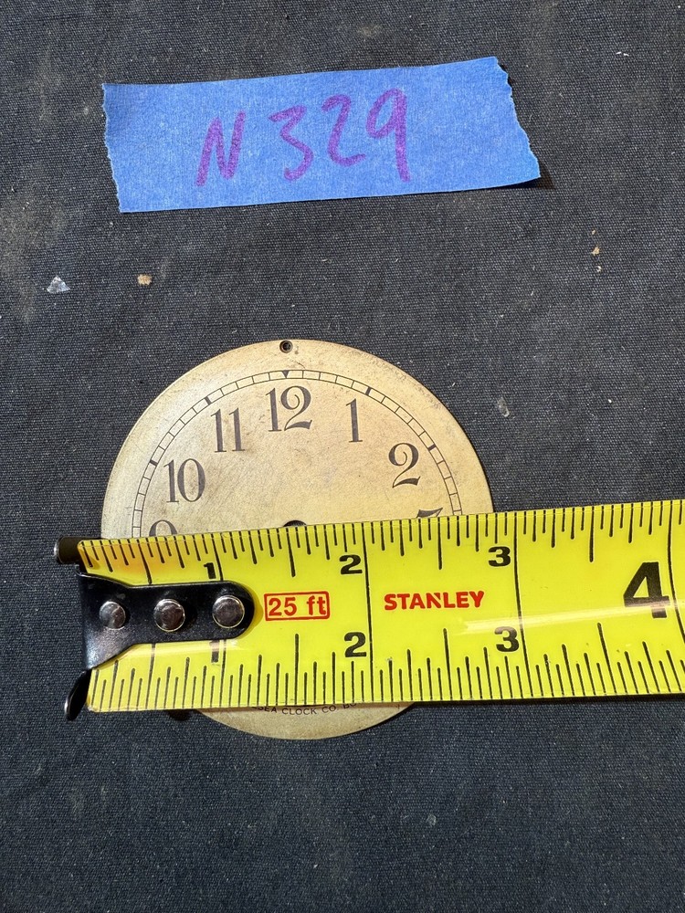 (N329) ANTIQUE 3" CHELSEA CLOCK DIAL