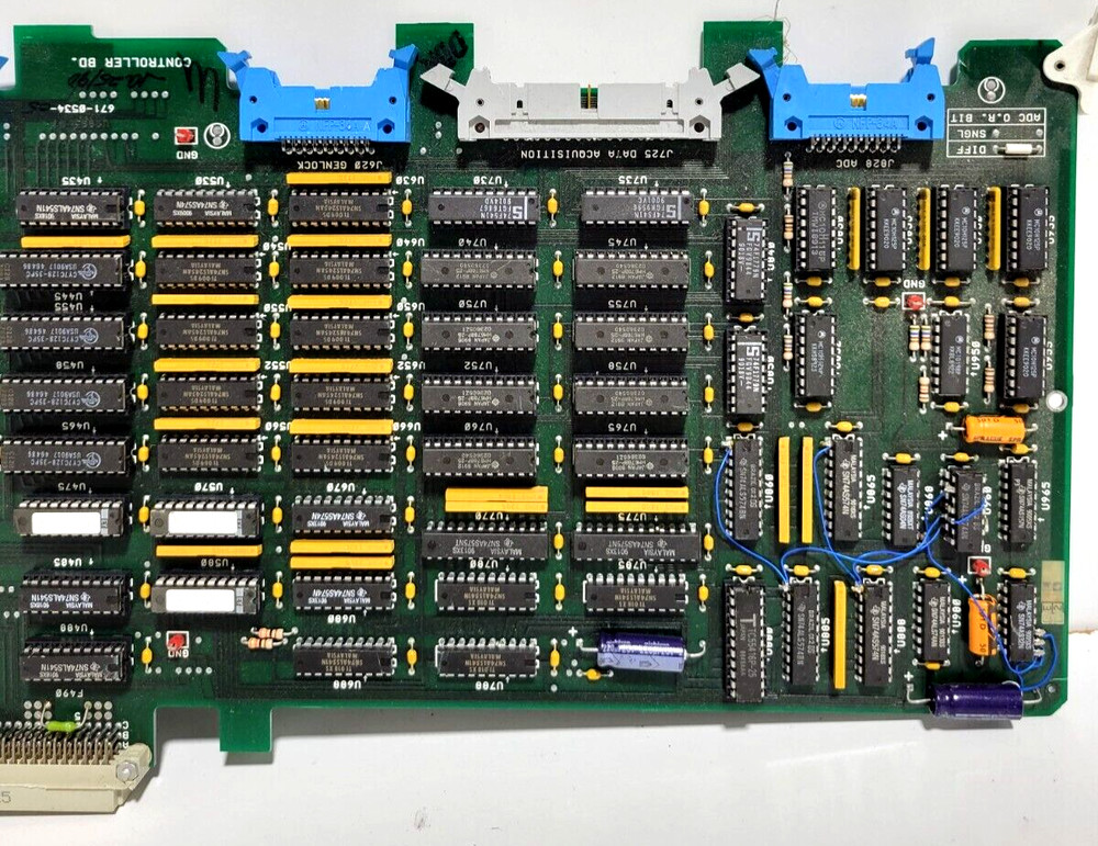TEKTRONIX 671-0534 CONTROLLER BOARD J725 DATA ACQUISITION USED.