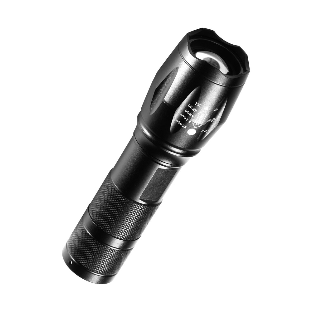 VEVOR 2 Pack Flashlights 2000 High Lumens 5 Modes Adjustable Focus Flashlight