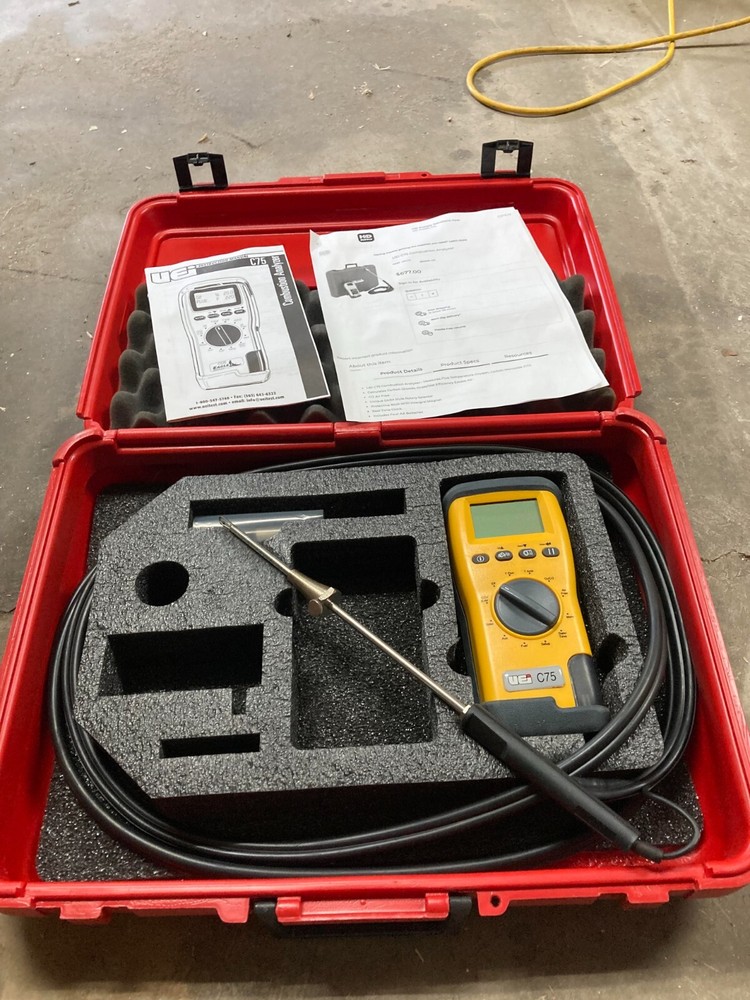 UEI C75 Combustion Analyzer - New and Unused
