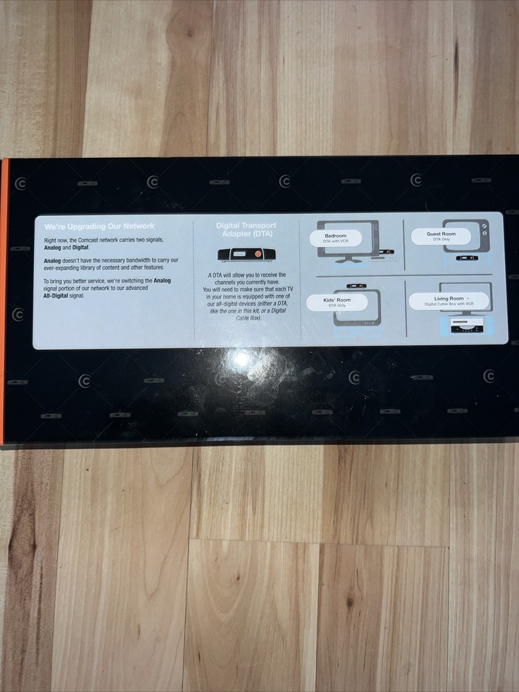 Comcast Digital Transport Adapter Self-Installation Kit New In Box