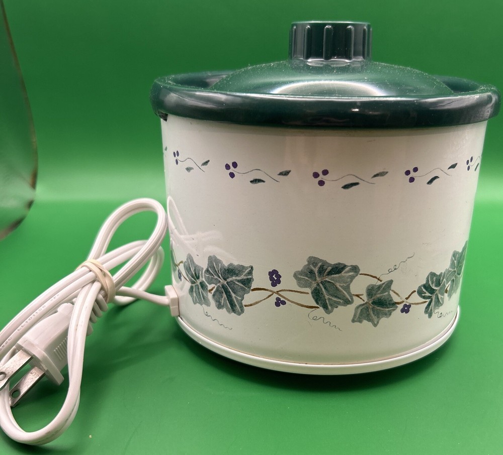 Rival Little Dipper Crock Pot Ivy model 3204D