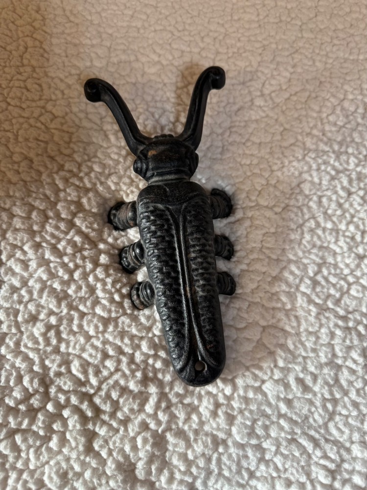 Vintage Cast Iron Beetle Boot Jack Puller